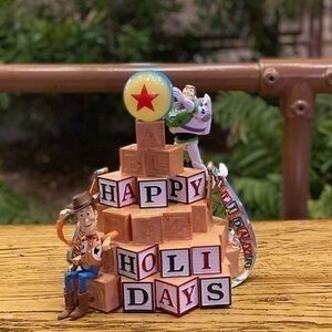 Rare Limited Toy Story Holiday Popcorn Bucket 2021